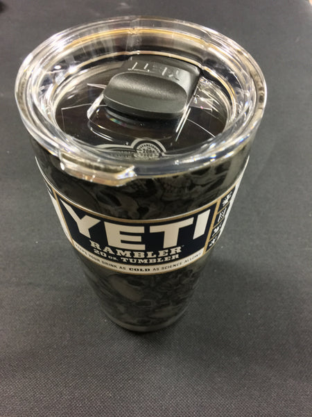 Custom Real Tree Camo Hydro Dipped YETI Rambler 20 oz Stainless Steel  Vacuum Insulated Tumbler w/ MagSlider Lid - Hollywood Creations