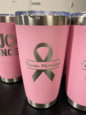 Yeti, Dining, Yeti Breast Cancer Awareness Pink Tumbler