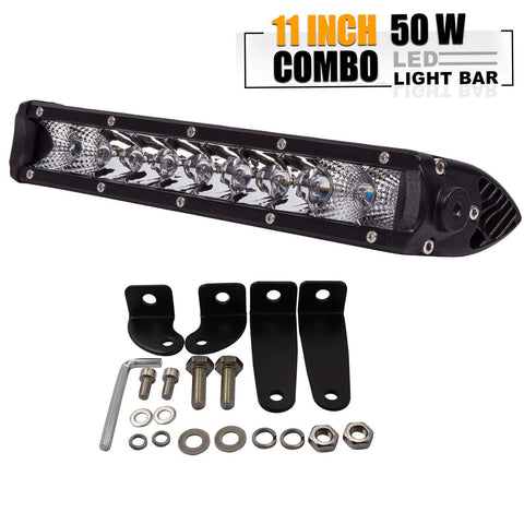 DOT 10 "11-inch low-profile single-row Led strip slim - Hollywood Creations - laser - engraving - clothing - led lights - noco - tumblers - customer