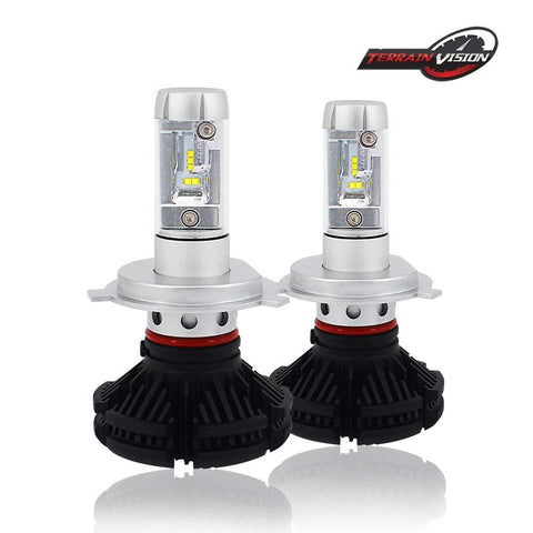 Terrain vision X3 CANbus error free decoder 50W 6000lm Mini H4 9003 HB2 LED headlamp - Hollywood Creations - laser - engraving - clothing - led lights - noco - tumblers - customer