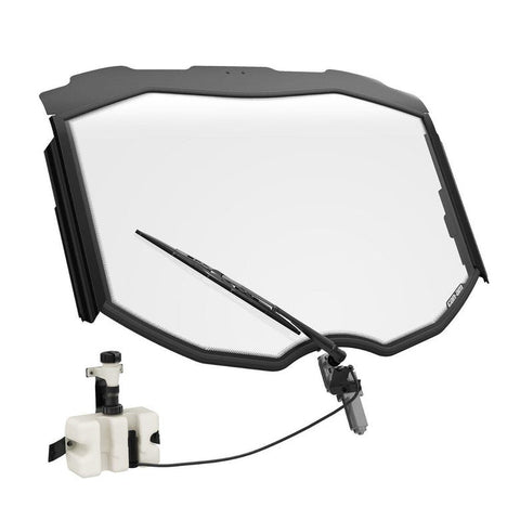Windshield with Wiper and Washer Kit (Glass) Can-Am - Hollywood Creations - laser - engraving - clothing - led lights - noco - tumblers - customer