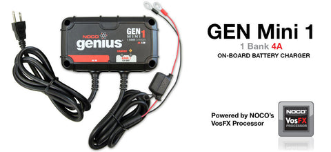 NOCO GEN MINI 1 12V On-Board Battery Charger - Hollywood Creations - dipdude - hydro dip - led lights - noco