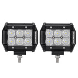[US Stock] (2pcs/set) 4 inch 18W LED Work Light bar - Hollywood Creations - laser - engraving - clothing - led lights - noco - tumblers - customer