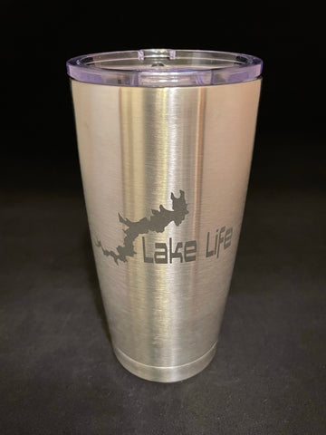 Lake Wallenpaupack Lake Life Tumbler - Hollywood Creations - laser - engraving - clothing - led lights - noco - tumblers - customer
