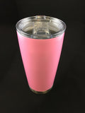 Thermo Steel Lil Boss 20 oz Stainless Steel Pink Vacuum Insulated Tumbler - Hollywood Creations - dipdude - hydro dip - led lights - noco