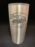 Lake Life Pontoon Tumbler - Hollywood Creations - laser - engraving - clothing - led lights - noco - tumblers - customer